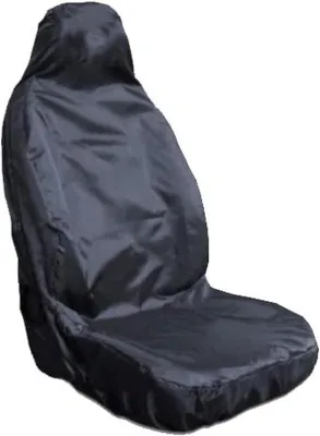 Produktbild von Famanu Autositzbezüge Wasserfest Schwarz - Universell und Schützend