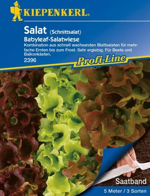 Produktbild von Salat (Schnittsalat) Babyleaf Salatwiese Mischung, Saatband