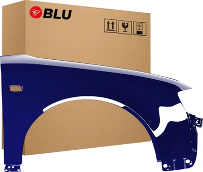 Produktbild von BLU Kotflügel Passend für Audi A4 B6 LY5K Rechts Blau BrilliantBlau | 2000-2004 | Vorderseite Vorne | Lackiert | Einbaufertig