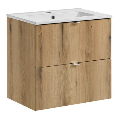 Produktbild von Waschtisch 60cm, in Eiche, NEWPORT-56-OAK