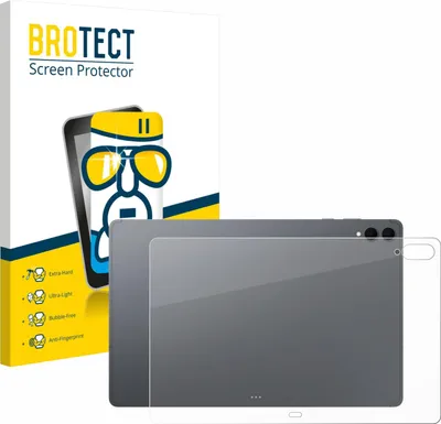 Produktbild von BROTECT Schutzglas für Samsung Galaxy Tab S11 Ultra (Rückseite) Schutzfolie Panzer Folie Glas Display Schutz klar