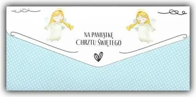 Zdjęcie produktu dla Karnet-koperta Chrzest