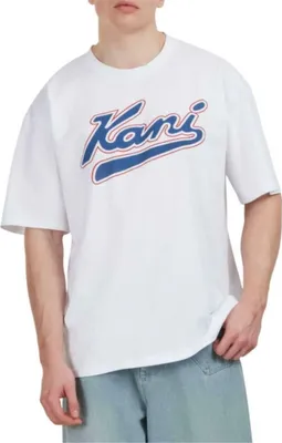 Produktbild von Karl Kani Herren T-Shirt Varsity Print Weiß XL