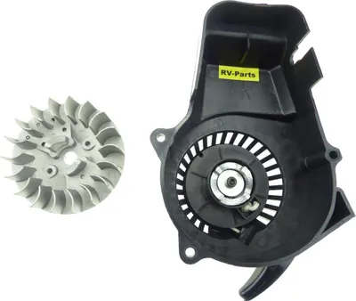 Produktbild von Pocketbike Quad ATV Dirtbike Pullstarter Seilzugstarter + Schwungscheibe 49ccm