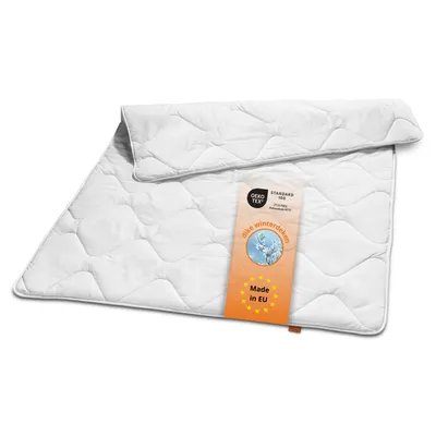 Productafbeelding van ultrawarme winterdeken 135 x 200 cm, winterdeken, geschikt voor mensen met allergieën, wasbaar, sleepling