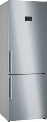 Image de Bosch Série 6 KGN49AIBT Réfrigérateur-congélateur Pose libre 440 l B Acier inoxydable