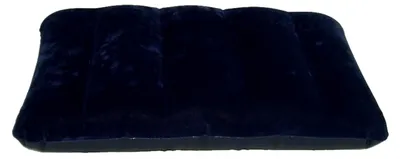 Produktbild von aufblasbares Kissen Reisekissen Strandkissen Campingkissen Kopfkissen Sitzkissen (43 x 28 x 9 cm, Dunkelblau)