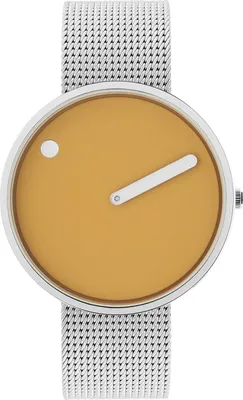 Productafbeelding van PICTO 43354-0820: Herenhorloge, roestvrijstalen kast, metalen band