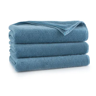 Produktbild von Handtuch - 100% Baumwolle - 400 g/m2 - 50x100 cm - Extra Saugfähig - Blau - hohe Grammatur - LICZI2