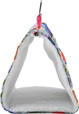 Imagen del producto de Cama colgante para pájaros, hamaca suave para pájaros, hamaca colgante para pájaros, caseta colgante para pájaros, cama colgante para pájaros