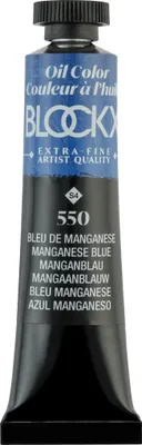 Produktbild von Blockx 3x Ölfarbe, Manganblau, Tube 20ml - Manganblau| 212550BXC