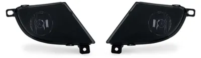 2x Nebelscheinwerfer NSW Schwarz Smoke H8 Birnen SET für BMW E60 E61 LCI 07-2010 – Produktansicht