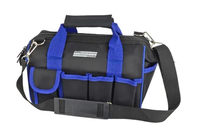 Produktbild von Brüder Mannesmann Werkzeugtasche 30-tlg., praktisches Handwerkzeug-Set mit Rollg