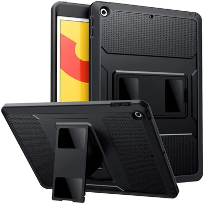 Immagine prodotto di iPad 9 2021 10.2 pollici, iPad 7 2019 10.2 pollici, iPad 8 2020 10.2 pollici Hülle: Custodia posteriore Accezz Rugges