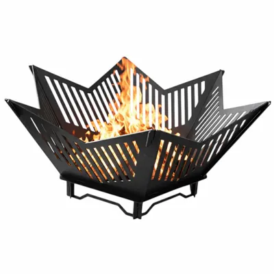 Produktbild von net-selling24 Feuerkorb Hexagon Feuerstelle für gemütliche Abende 3mm Stahl