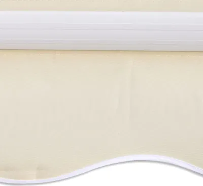 Immagine prodotto di vidaXL Tenda a bracci pieghevoli motorizzata 400 cm bianco crema