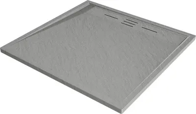 Produktbild von Mexen Amon quadratische Duschtasse SMC 90 x 90 cm, grau - 4F619090
