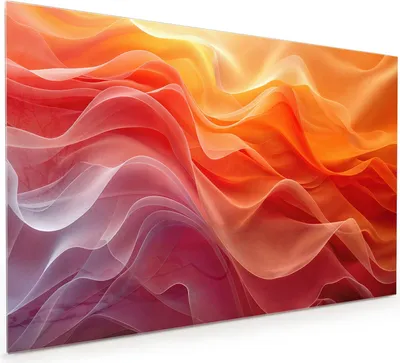 Produktbild von Küchenrückwand Spritzschutz Glas mit Motiv Farbwirbel 40 x 40 cm