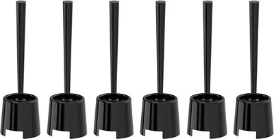 Produktbild von IKEA BOLMEN Toilettenbürste und Halter Schwarz 6er Pack
