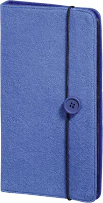 Produktbild von Hama CD-/DVD-/Blu-ray-Tasche Felt 48, Blau (00095677)