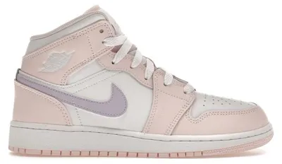 Produktbild von Jordan 1 Mid Pink Wash (GS) - EU 35.5