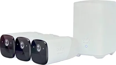 Produktbild von Anker Innovations Eufy eufyCam 2 Pro - Sieťová monitorovacia kamera - vonkajšia, vnútorná - odolná voči poveternostným vplyvom - farebná (deň a noc)