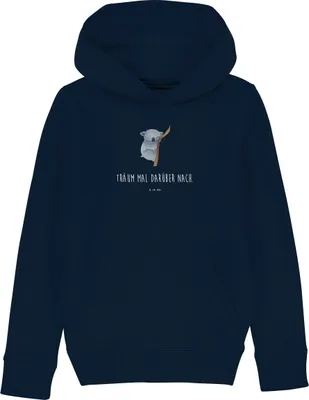 Produktbild von Mr. & Mrs. Panda Kinderpullover Koalabär 5-6 Jahre (110/116) - French Navy - Geschenk, Hoody, Bär, Sweatshirt, Sweater, Schlafzimmer, Traumland, Hoodie, Pullover, Träumen