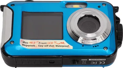 Zdjęcie produktu dla Wodoodporny aparat cyfrowy, wodoodporny aparat fotograficzny, wodoodporny aparat cyfrowy z dwoma ekranami, wodoodporny aparat cyfrowy z dwoma ekranami, podwodny aparat cyfrowy, aparat cyfrowy