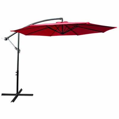 Produktbild von Akord Gartenschirm Aster Rot 245X245X245 Cm