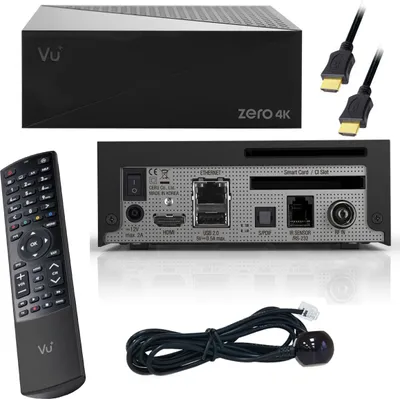 Produktbild von Zero 4K, Kabel-/Terr.-Receiver (schwarz, DVB-C/T2 HD, HDMI, 4K)
