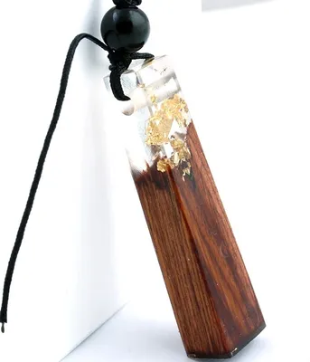 Immagine prodotto di Collana Natur Resin Oro - Eleganza Artigianale KP5313