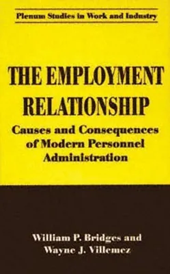 Obrázek produktu pro The Employment Relationship