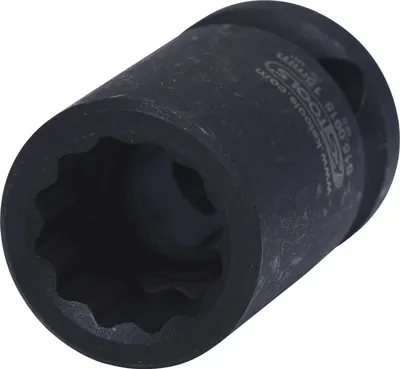 Obrázek produktu pro KS Tools 515.0915, Rázová hlavice, Černá, 2 hlava/hlavy, 1/2", Metrický, 23,24 mm