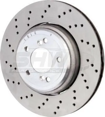 Produktbild von SHW Performance Bremsscheibe Hinten Links für BMW 3 Limousine (E90) 350mm BRL42853