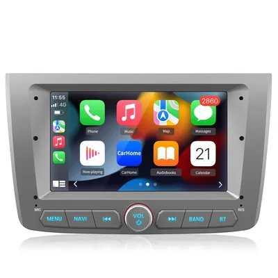 Image de Autoradio Android 15 pouces Carplay Andriod Auto 2+64 Go pour Alfa Romeo Mito 2008-2019 GPS NAVI WiFi FM RDS SWC DAB+ Bluetooth DSP 2DIN 4core USB