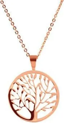 Produktbild von COCO88 COCO88 Kette 8CN-10004/5/6 - Lebensbaum, Farbe:roségold
