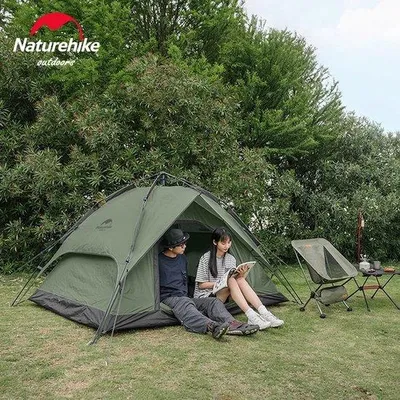 Obrázok produktu pre Stan zelený pre 4 osoby Easy Up Camping Festival