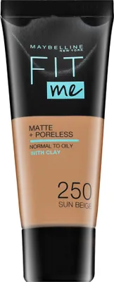 A tube of Maybelline Fit Me! Foundation.