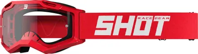 Immagine prodotto di Occhiali da motocross Shot Assault 2.0 Solid, trasparenti, taglia unica