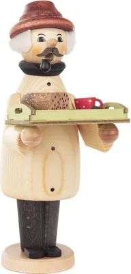 Produktbild von Räuchermann Weihnachtsbäcker mit Tablett BxHxT 7x17x9cm NEU