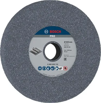Produktbild von PRO Metal Schleifscheibe, 200 x 25 x 32 mm, G60