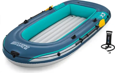 Produktbild von Bestway® Hydro Force® Schlauchboot-Set Trek™ X3 294 x 137 x 39 cm