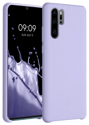 Produktbild von kwmobile Handyhülle für Huawei P30 Pro Hülle - Case Silikon - Kabelloses Laden - Schutzhülle Cover in Lavendel