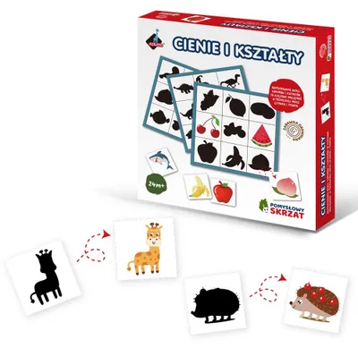 Produktbild von Puzzle edukacyjne Dopasuj kształty