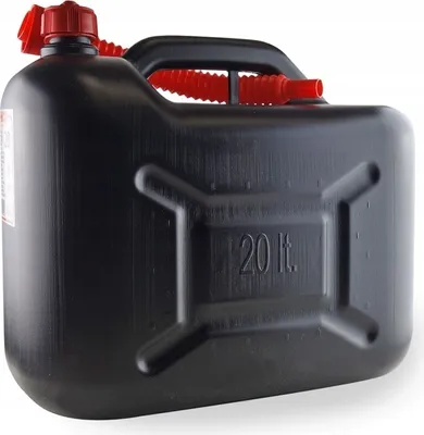 Zdjęcie produktu dla Kanister Na Paliwo Olej Ropę Plastikowy 20L Atest Mocny Certyfikat + Lejek