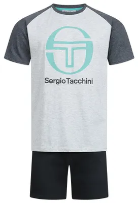 Produktbild von 2XL|Sergio Tacchini Herren Kurzarm Pyjama Set 2-tlg. 39492627
