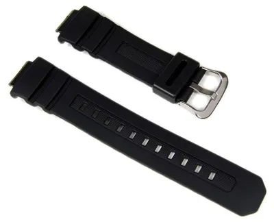 Produktbild von Casio Ersatzband Resin schwarz G-7700 AWG-100 AWG-101 AW-591 10273059