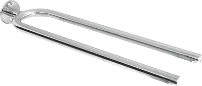 Produktbild von tecuro 1000 Handtuchhalter 2-armig starr, Länge 500 mm, Edelstahl poliert - für Bad und WC