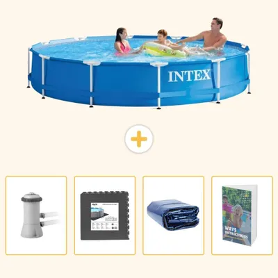 Produktbild von Frame Pool Rund - 366x76 cm - 5-teilig SCB105