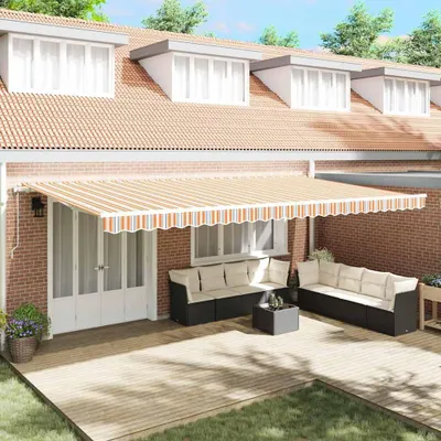 Immagine prodotto di Tenda da sole retrattile 600 x 350 cm Multicolore